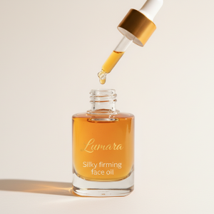 Silky firming face oil